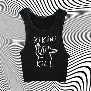 Bikini Kill Unisex Shirt, crop top, riot grrrl shirt, Kinderwhore